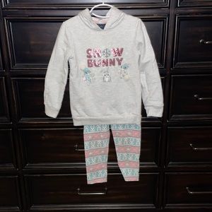 Cynthia Rowley size (5/6) gray and light pink